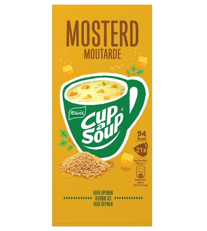 Knorr Cup-a-Soup Mosterd 21x175ml